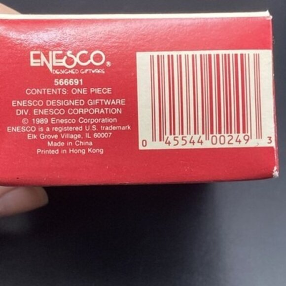 Enesco Merry Marchers Ornament Soldier Train 1989 Small Wonders w/Box Vintage - Picture 2 of 7